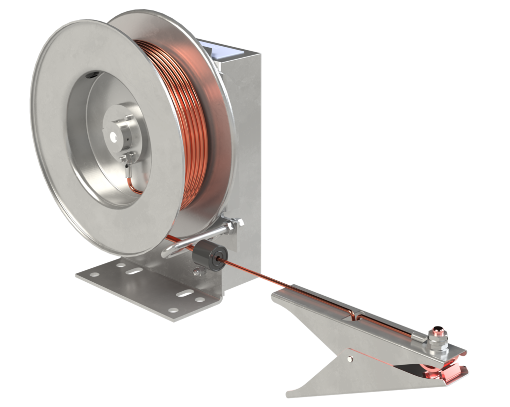 Earth Bonding Reel 15025 - ISO VIEW