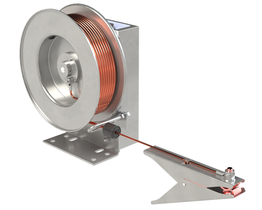 Earth Bonding Reel 15035 - ISO VIEW