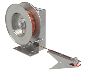 Earth Bonding Reel 15015, isometric view