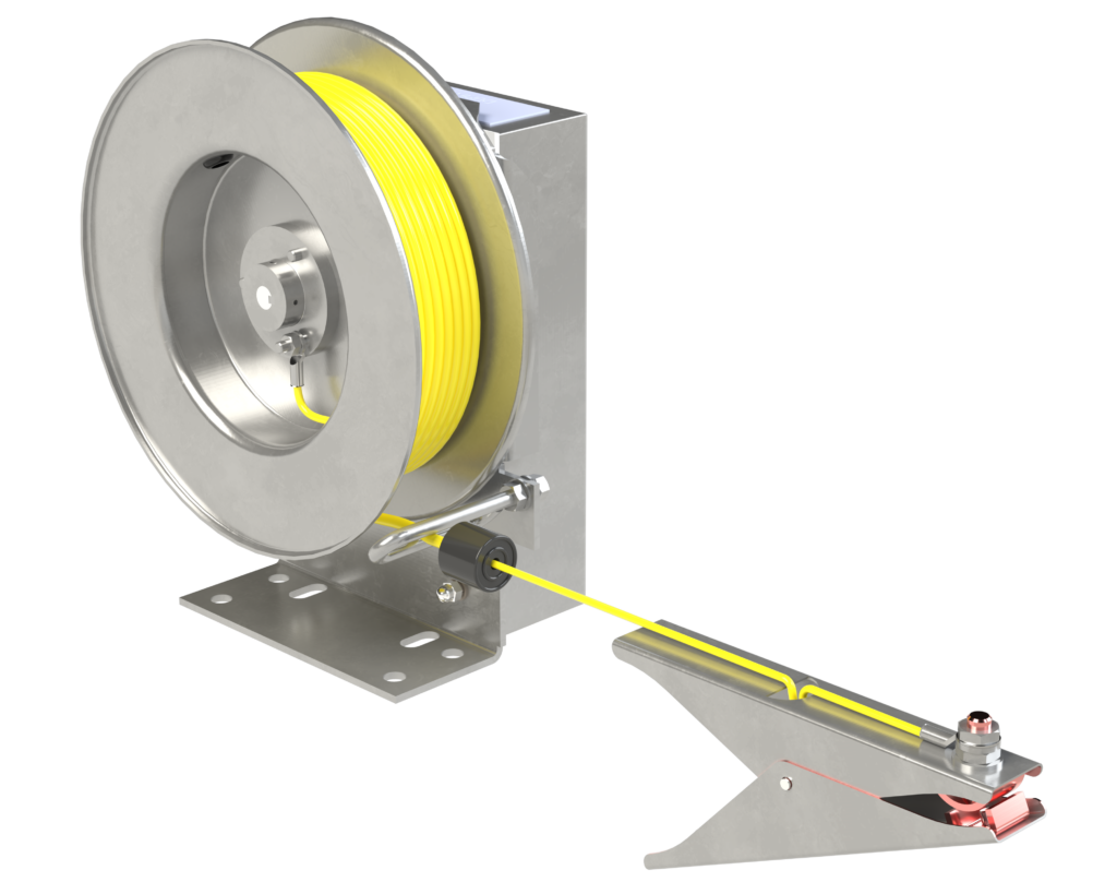 Earth Bonding Reel 15030 LTC, isometric view
