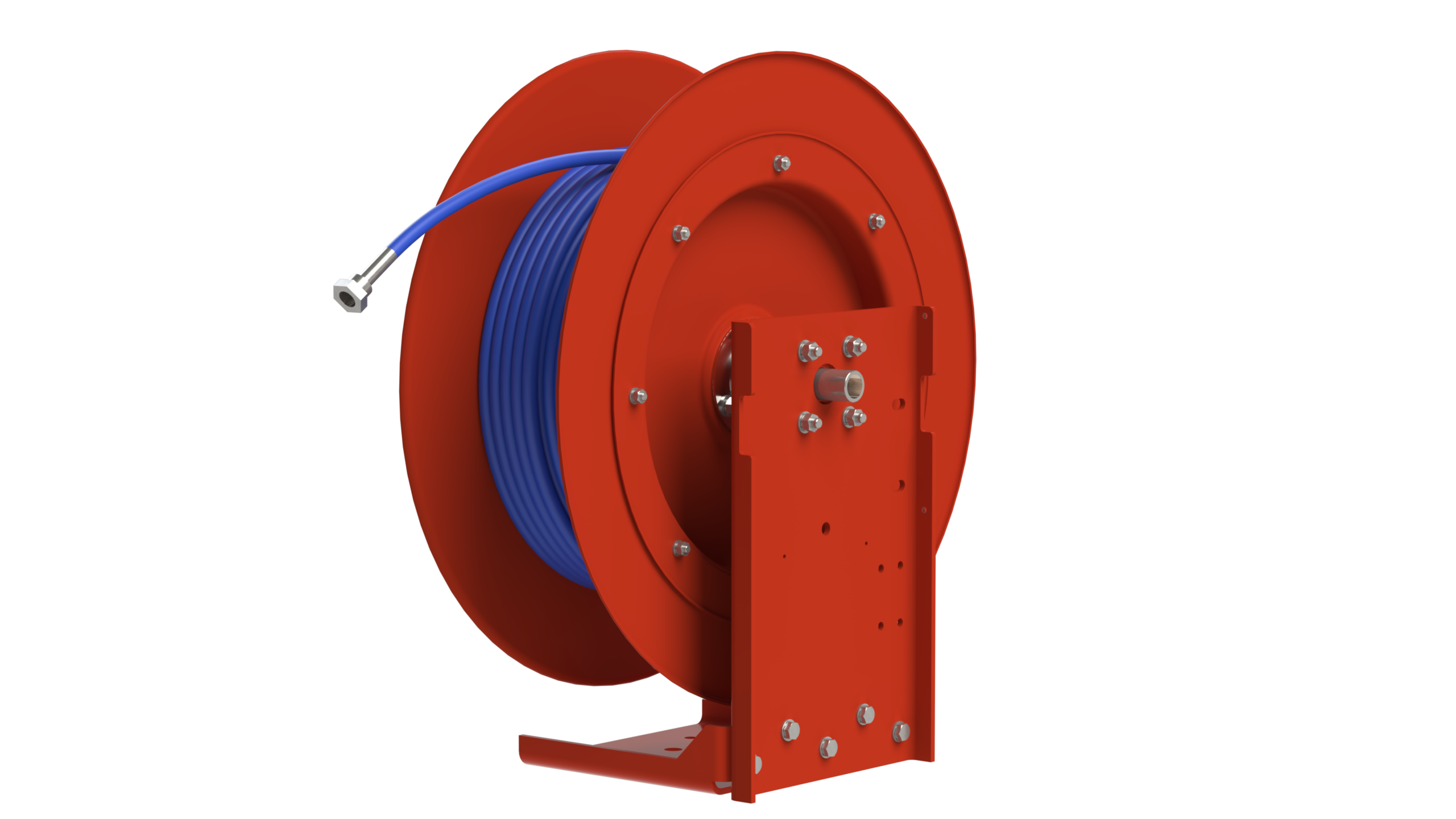 Hose reel render scaled from Metreel